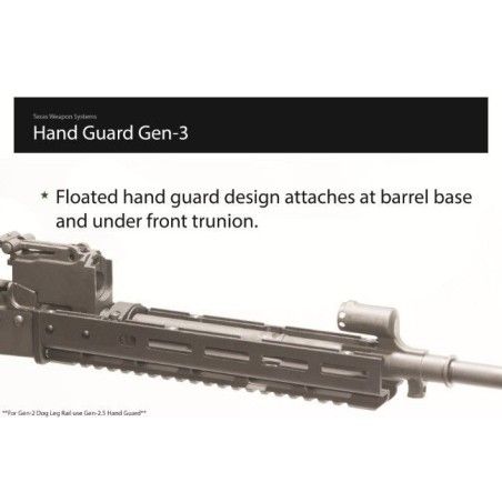AK gen 3 handguard | TWS | Yugo AK Texas Weapon Systems - 7