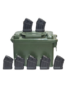 AK47 Combat Bundle | 7.62x39 |	Ammo Box + 7x 10 rd AK Magazine + AK Operator T-Shirt  - 1 2