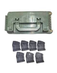 AK74 Combat Bundle | 5.45x39 | Ammo Box + 7x 10 rd AK Magazine + AK Operator T-Shirt  - 1 2