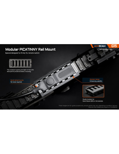 G15 Weapon Light | Acebeam Acebeam - 3