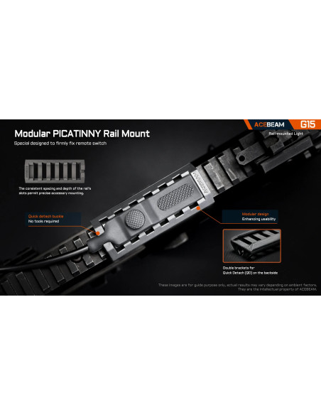G15 Weapon Light | Acebeam Acebeam - 3