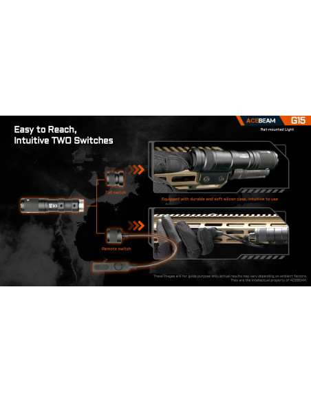 G15 Weapon Light | Acebeam Acebeam - 4