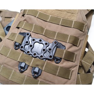 Molle adaptor for holsters