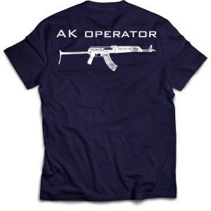 Navy Blue Operator T-shirt