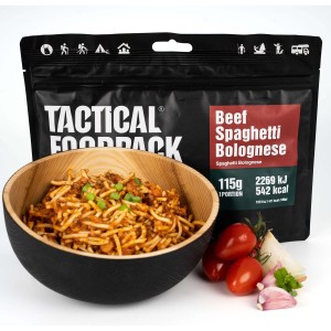 Beef Spaghetti Bolognese | Tactical Foodpack