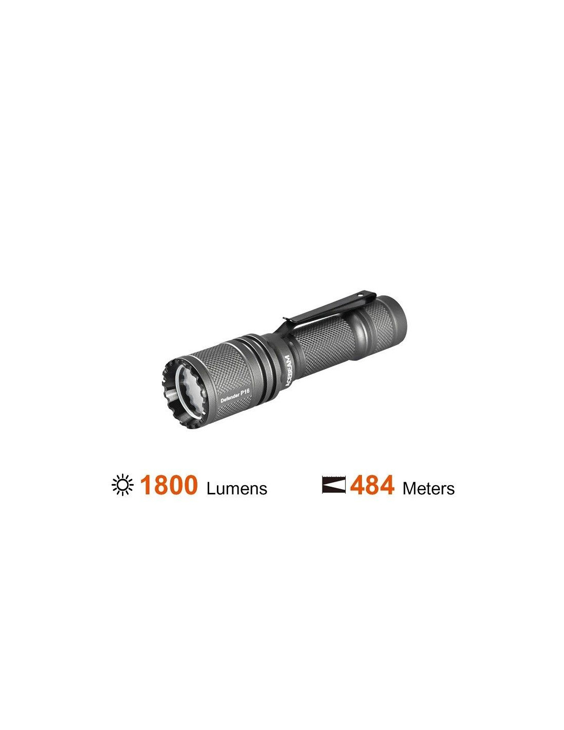 ライト・ランタン ACEBEAM Defender P16 Tail-dual Switch Tactical Flashlight|Acebeam® Official Store